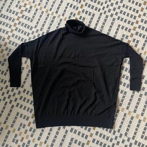 COS 100% Merino Wool Boxy Drapey Rollneck